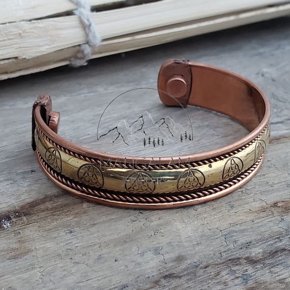 Copper Magnetic Link Bracelet – sacrednz