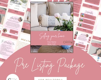Listing Presentation Real Estate Agent 15 Page Seller Guide - Etsy