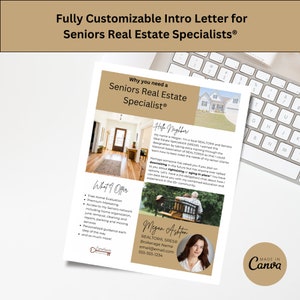 Seniors Real Estate Specialist Introduction Letter, Seniors Newsletter, Seniors Real Estate Newsletter, SRES, Seniors Realtor