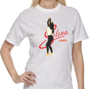 Selena ONES t-shirt, la reina del texmex, women selena shirt, selena quintanilla, selena singer, selena baladas,