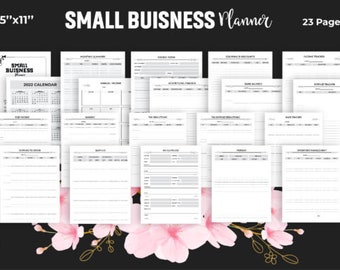 Small Business Planner Tracker, Business Tracker for Planner, Business Tracker for Colour Sheet, Small Business Tracker Planner