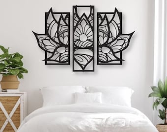 Big Flower Lotus Mandala Wall, Mandala Wall Art, Mandala Wall Art Wood, Mandala Wall Art Decor, Mandala Wall Art Hanging, Mandala Wall Art