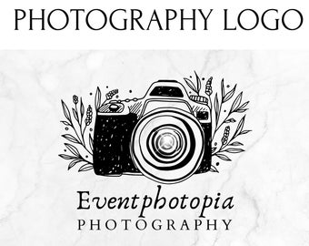 Minimalist Photographer Logo Design | Unique one-line logo for photo studios, photography brands, photographers, freelancers