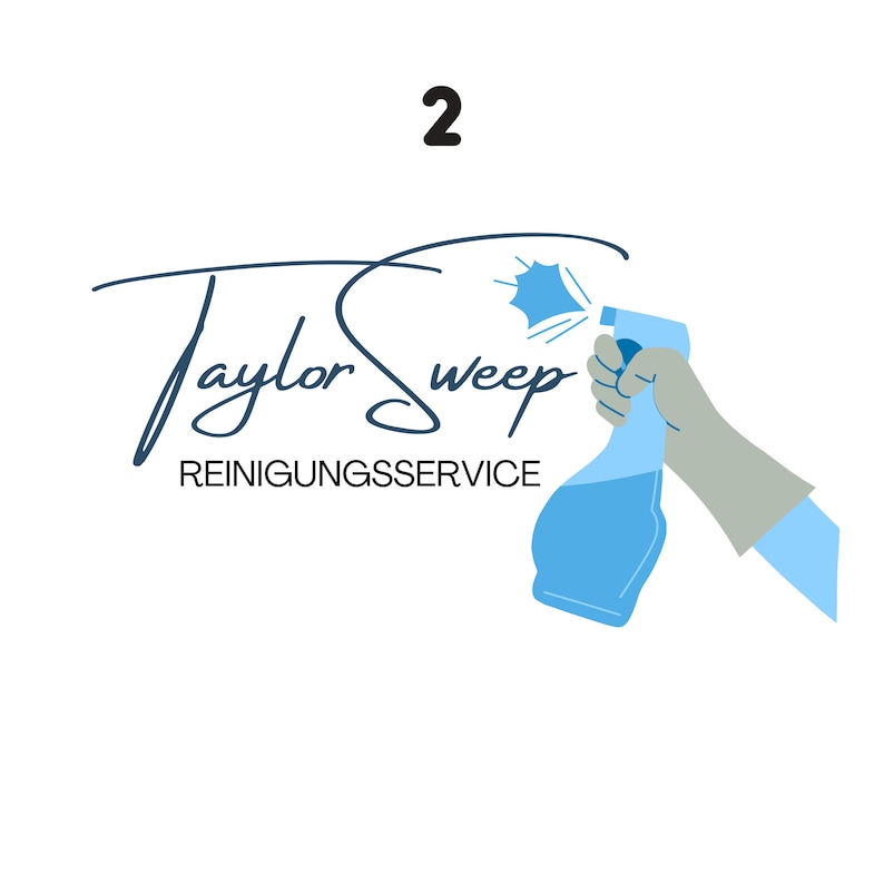 Logo Design für Reinigungsfirma Reinigungsservice - Etsy