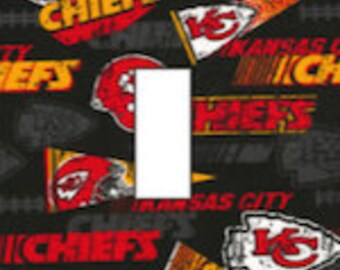 Kansas City Chiefs Switchplate and Outlet Covers