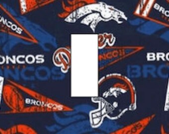 Denver Broncos Switchplate and Outlet Covers