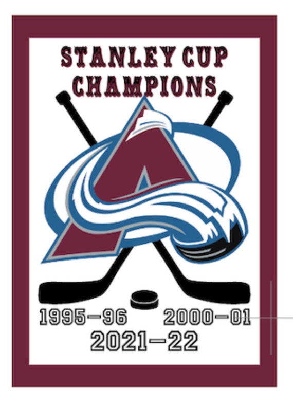 Colorado Avalanche 2022 Stanley Cup Champions Decal / Sticker