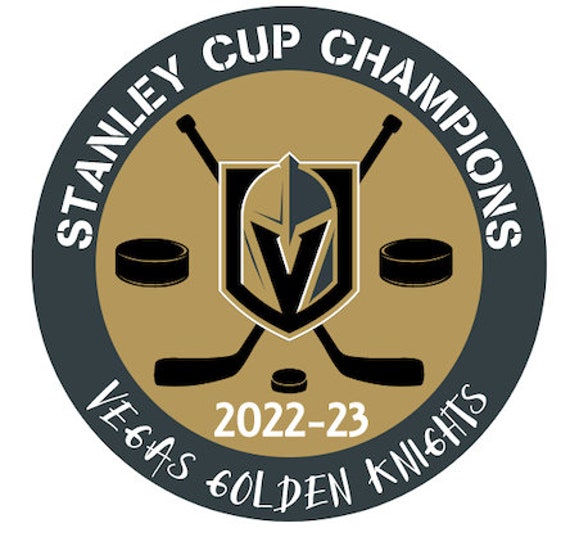 Las Vegas Golden Knights 2023 Stanley Cup Champions Team NHL National  Hockey League Sticker Vinyl Decal Laptop Water Bottle Car Scrapbook (2023