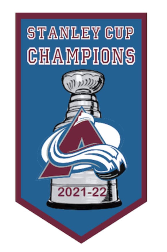 NHL Colorado Avalanche Champions 2021-22 Stanley Cup Champions