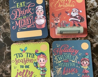 Christmas money card Christmas card Christmas greeting card Money holder money card gift for teenagers, Christmas cash card, money card