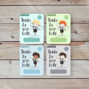 Tooth Fairy Money Card: First Tooth Gift (4x5 inches)