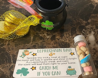 Leprechaun bait, leprechaun food, Saint Patrick’s day gift for kids, Leprechaun trap, pot of gold