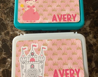 Pencil box, Customized pencil box, back to school supplies, Personalized Pencil Box, Kids Pencil Box, Princess pencil box| castle pencil box