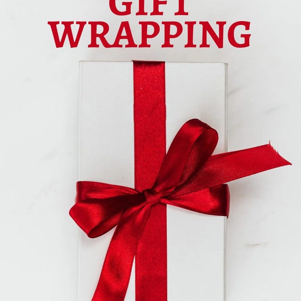 Gift wrapping option- Crafty Collins Gifts