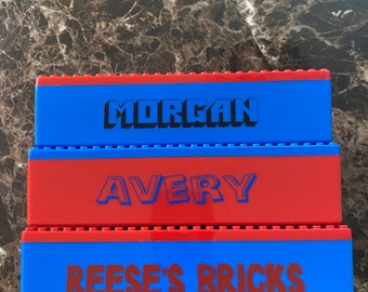 Personalized Building Block Storage Box: Travel Brick Organizer