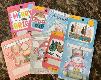Christmas Money Card | Holiday Gift Card Holder