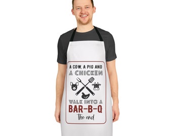 Tablier de grillades, tablier de barbecue drôle, cadeau amusant pour papa, cadeau amusant pour les gars, cadeau de fête des pères, cadeau drôle de bar B Q, cadeau de grillades