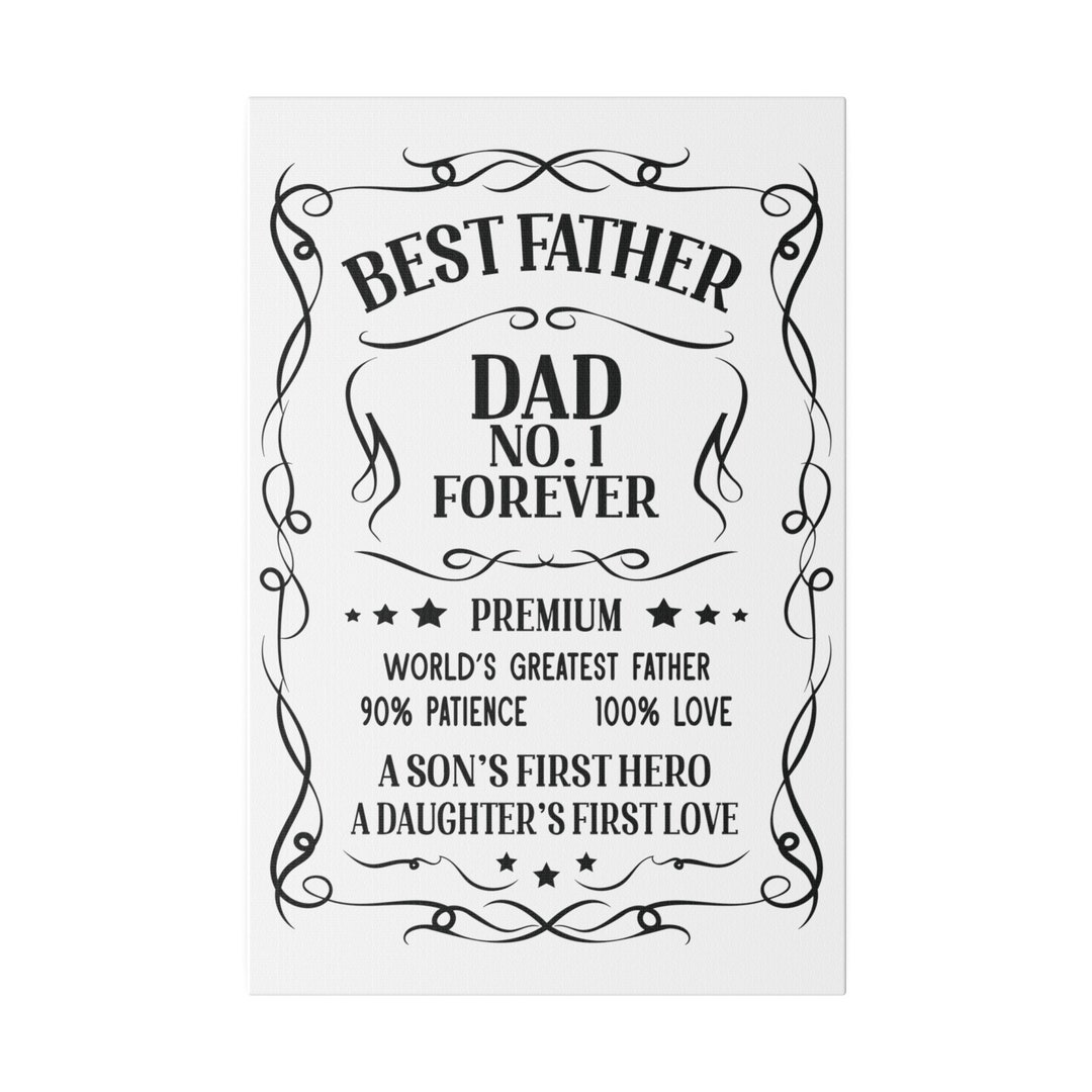 Father's Day Gift, Unique Sign for Dad, Office Sign for Dad, Best