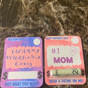 Mother’s Day card Mother’s Day gift | money card | cash card | gift for a friend | gift for sister | gift card holder