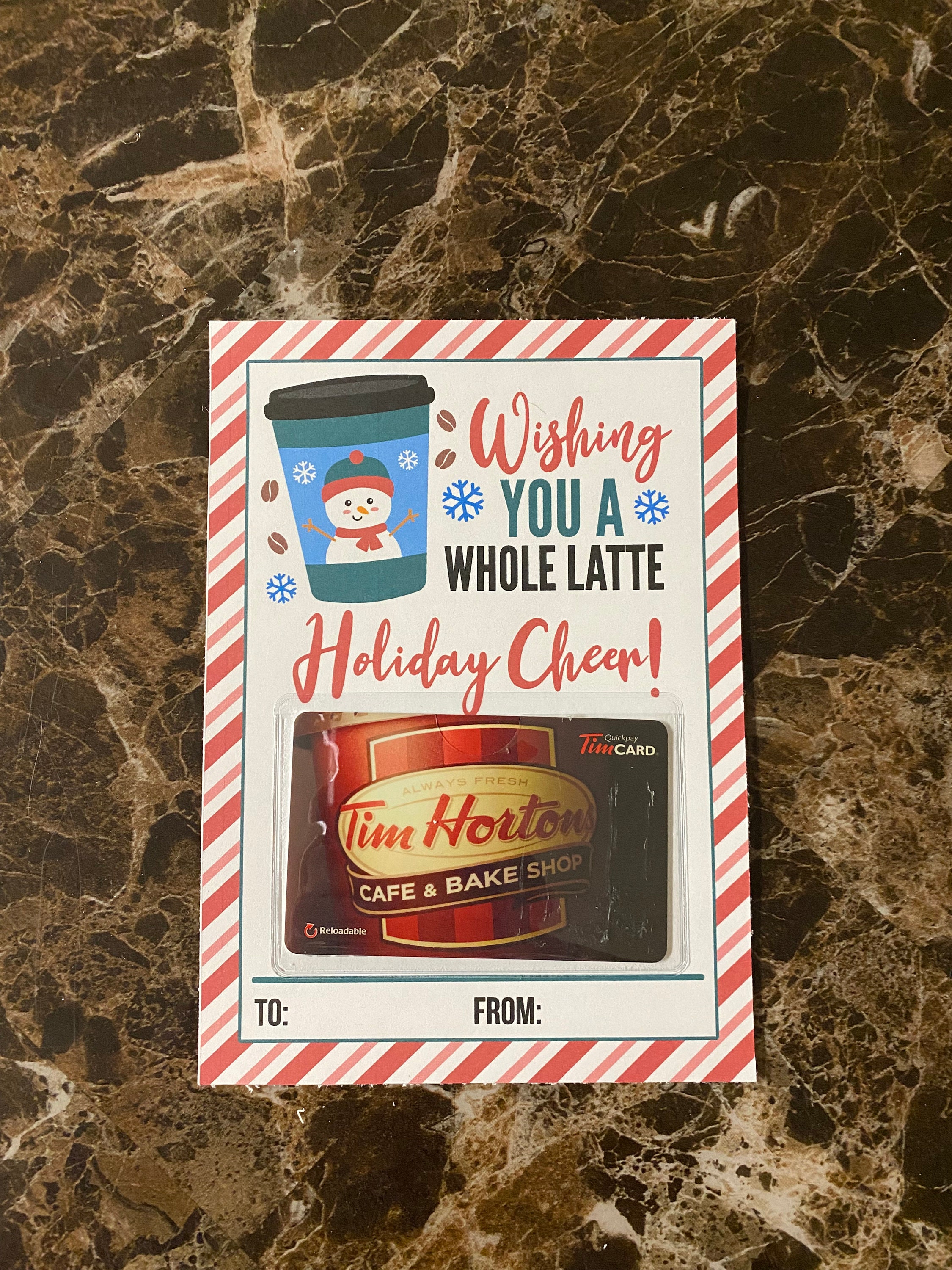 Christmas Gift Card Holder | Holiday Cardstock Sleeve - Etsy