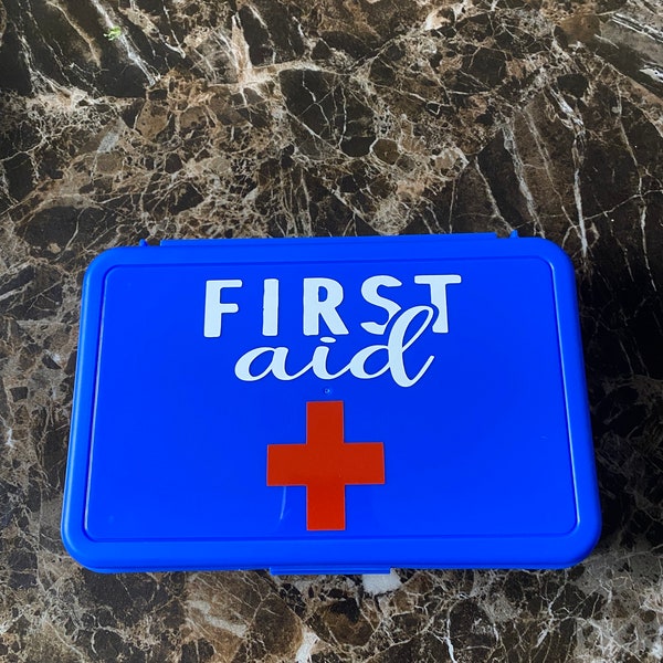 First aid box, first aid kit, First Aid Travel Box, First Aid Pouch, First Aid Kit for Car, Purse First Aid, First aid for backpack, oh shit