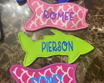 Personalized Neoprene Popsicle Holder: Kids Party Favors