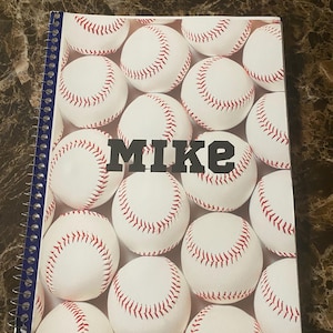 Back to School Personalized Notebook – Cute Custom Journal for Kids -Kids Name Notebook Personalized School Notebook or Gift