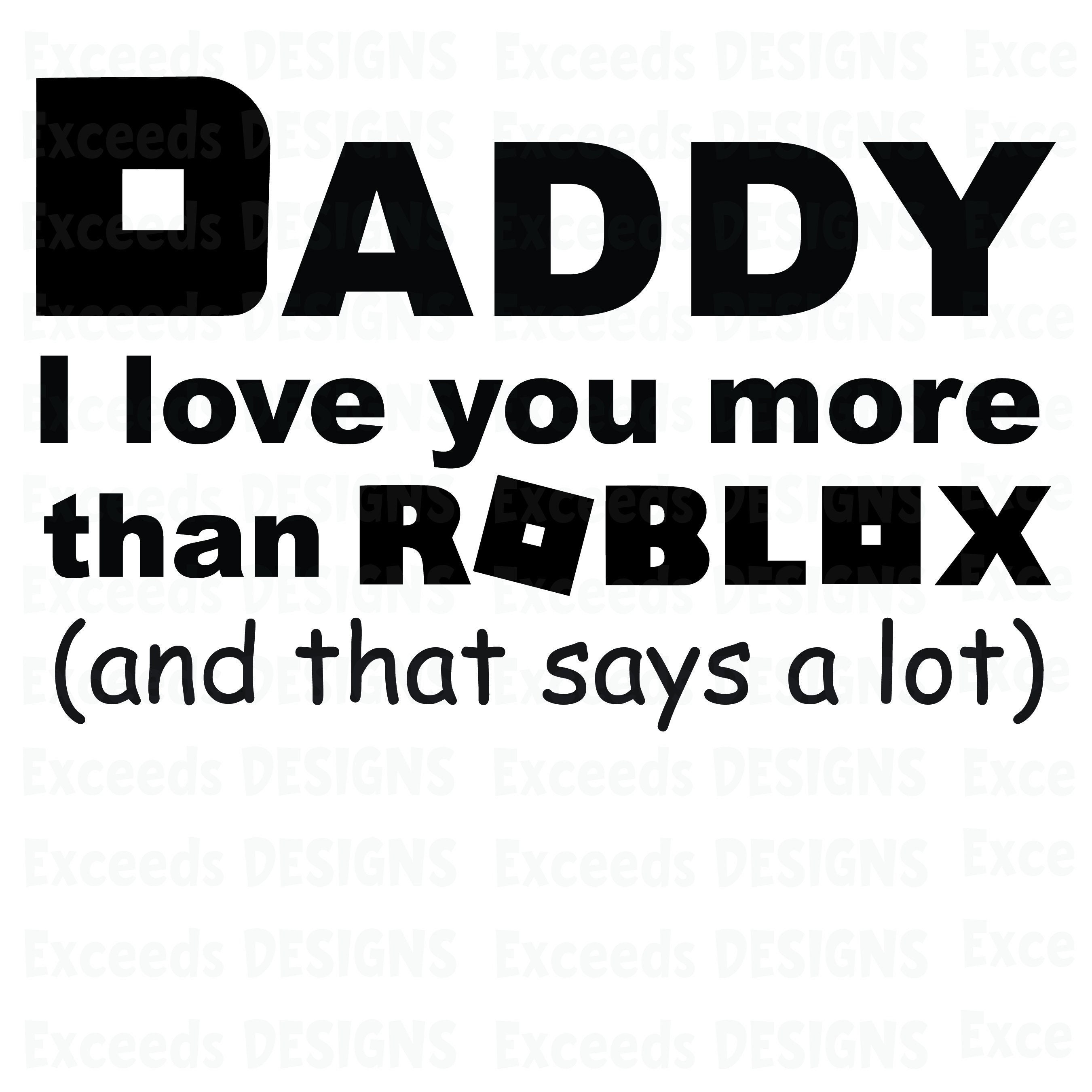 I Love Roblox Shirt 