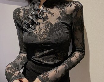 Vestiti Donna Eleganti Primaverile Abito Estivi Maniche Lunghe Rotondo