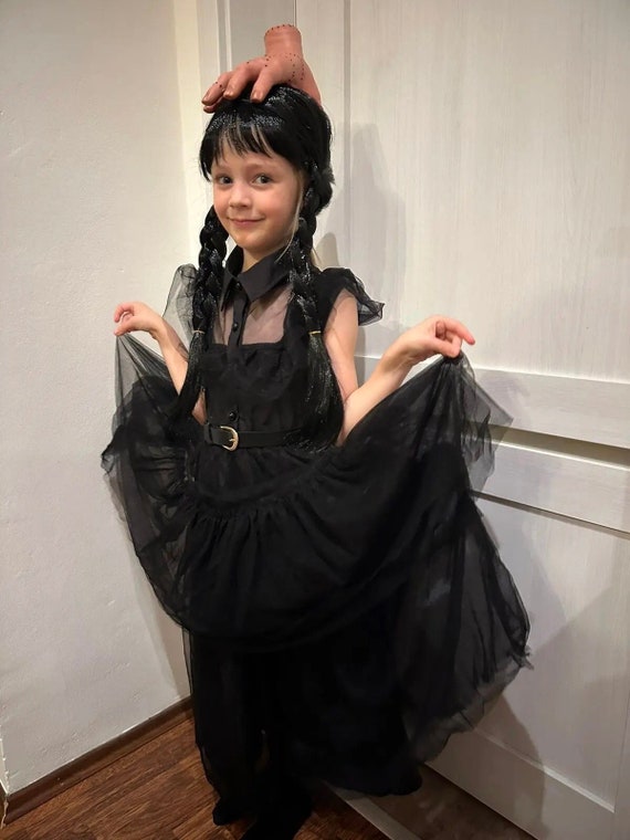 Kids' Wednesday Addams Costume - The Addams Family