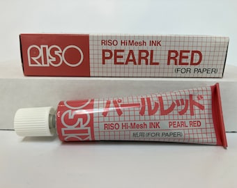 Encre Hi Mesh HM Pour Sérigraphie Gocco Riso Kagaku - Neuf, Tube 40cc, Origine Japon