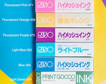 Gocco Ink for Paper & Cloth