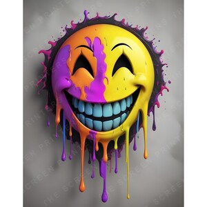 Melting smiley