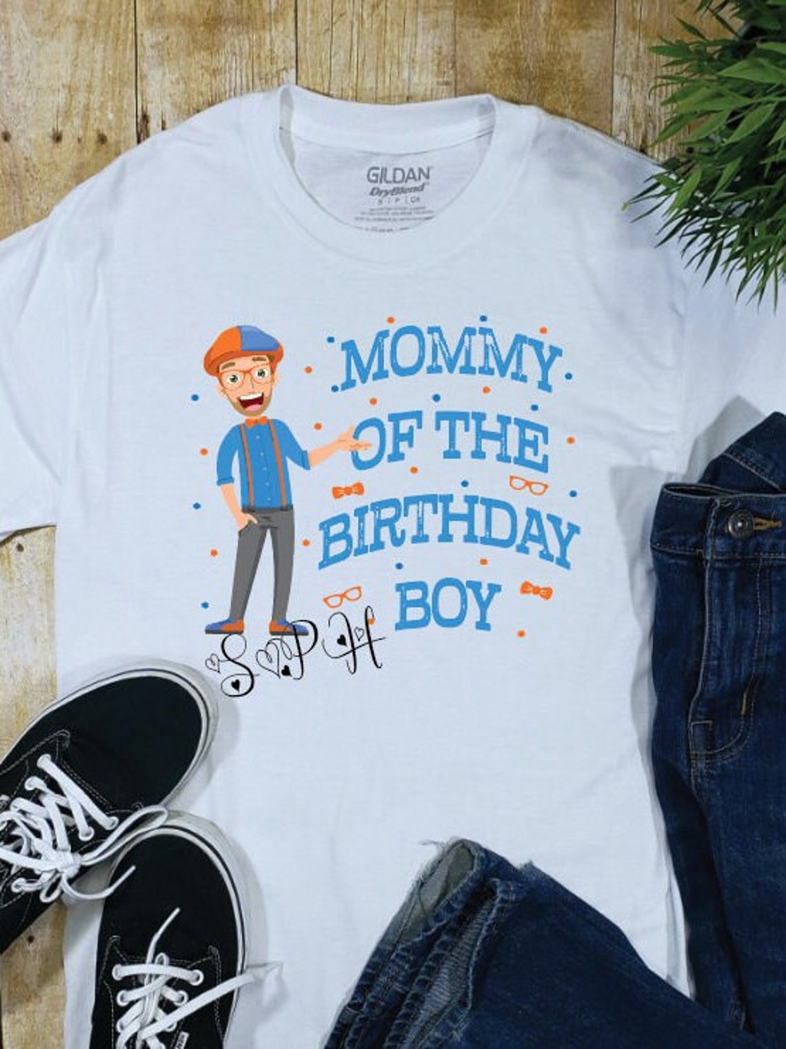 Blippi Birthday Bash Shirt/blippi Shirt/custom Blippi - Etsy