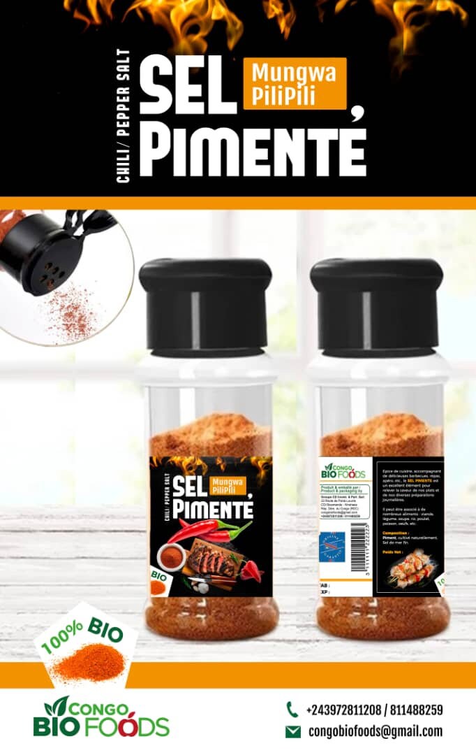 Sel Pimenté Pour Barbecue - Mungua Pilipili