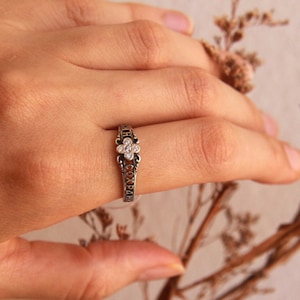 Women Orthodox Ring Silver 925, Russian Eastern Orthodox Believer Cyrillic Letters, Protection Women Prayer Ring, Christian Vintage Jewelry