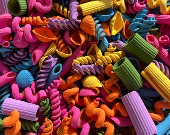 Sensory Filler/Montessori/Rainbow Sensory Filler/Sensory Pasta/Sensory Fall Filler/Sensory Box/Sensory Play/Sensory Toys/Kindergarten fun
