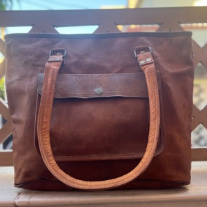 Leather Tote Bag Women&#39;s Handbag Purse Shoppers Bag Travel Handbag Shoulder Tote Bag  Laptop Bag For Women