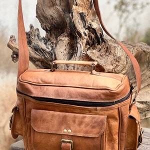 Sac photo en cuir personnalisé, sacoche en cuir pour appareil photo reflex numérique, sac en cuir véritable pour appareil photo, sac photo pour Nikon, Canon