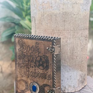 Leather 3/4 Ring Binder: A4 Document Holder with Padlock