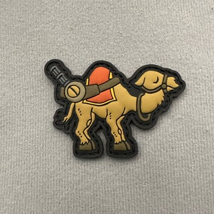 Metal Slug Camel  pvc patch