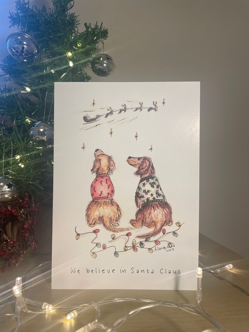 Christmas Card Multi Pack of 5 5 Different Designs Etsy UK