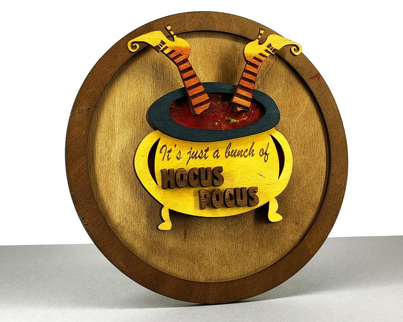 Hocus Pocus SVG Cauldron SVG Laser Cut File for Glowforge - Etsy Canada