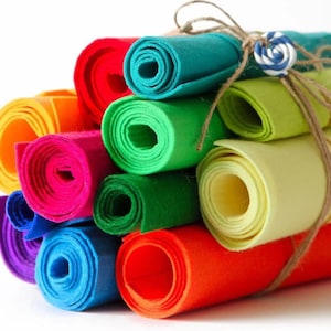 11.81 x 44 inch Hard Korean Felt, FELT 1.2mm thick sheets,Korean felt Solitone, 1,2mm, Shinwon