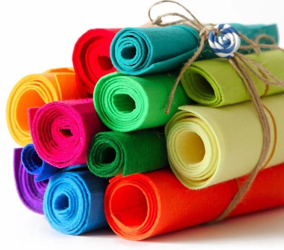 11.81 x 44 inch Hard Korean Felt, FELT 1.2mm thick sheets,Korean felt Solitone, 1,2mm, Shinwon