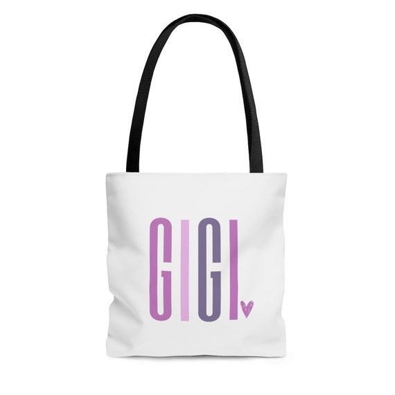 Gigi Tote Bag Gigi Beach Tote Gigi Pool Bag Gigi Bag Gigi Birthday Gift Pregnancy Announcement Gift New Gigi Gift Gigi Travel Bag Etsy