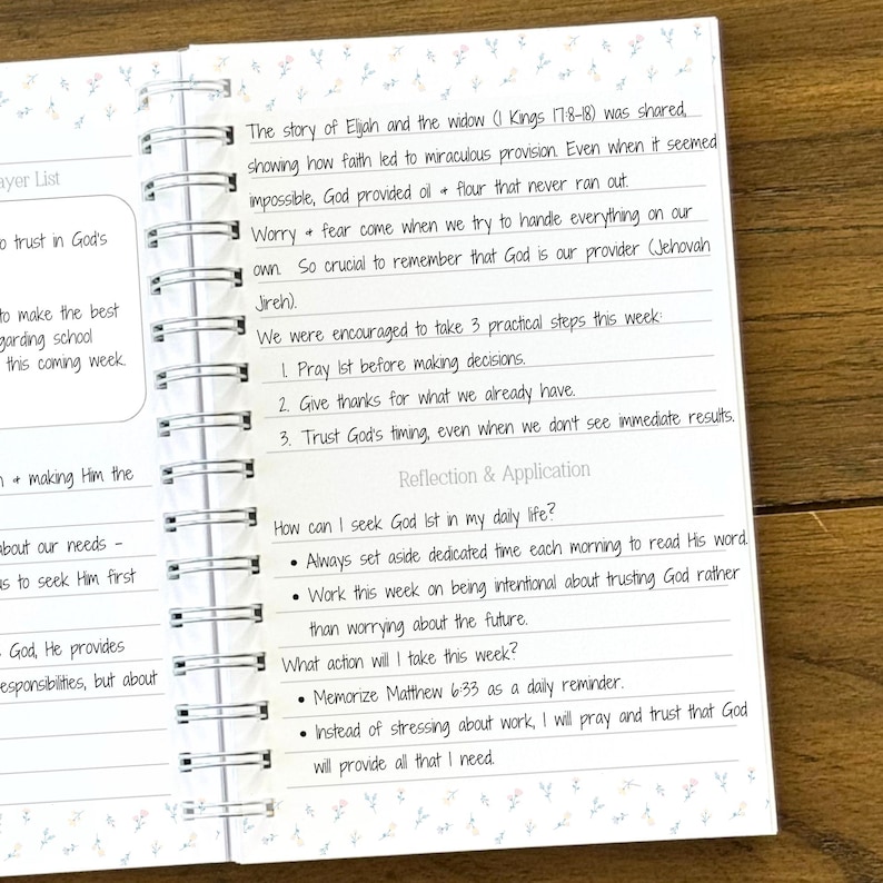 Personalized Church Notes Notebook 5.5 X 8.5 Inches Custom Sermon ...