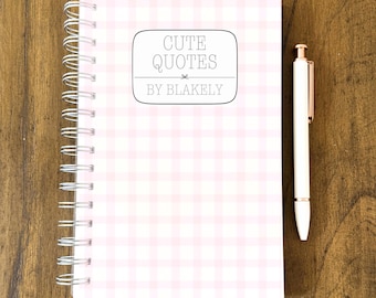 Cute Things My Grandkids Say Personalized Notebook | Grandparents Journal | Grandma Gift from Grandkids Memory Book Grandmother Notebook