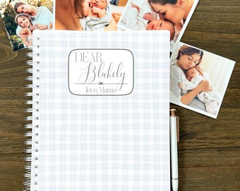 Cartas a mi hija Diario personalizado Querida hija Diario Cuaderno Recuerdo Libro de bebé personalizado mientras te veo crecer Regalo de baby shower