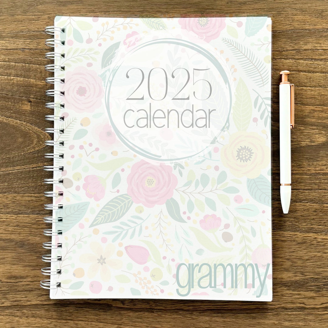 Grammy July 2024 Dec 2025 18 Month Personalized Calendar Desk Calendar